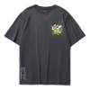 Li-ning X Disney Donald Duck Cartoon Printing Tee 'black Grey'