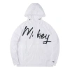 Li-ning X Disney Graphic Half Zip Hooded Jacket 'white Black'