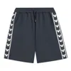 Li-ning X Disney Graphic Striped Shorts 'dark Grey' In Black