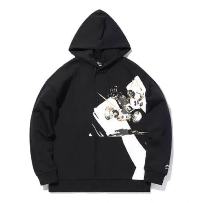 Li-ning X Disney Loose Casual Hoodie 'black White'