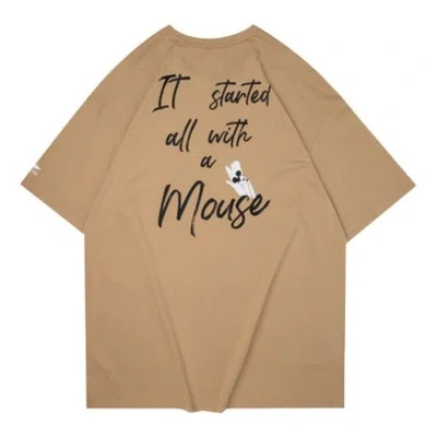 Li-ning X Disney Loose Short Sleeve 'brown'