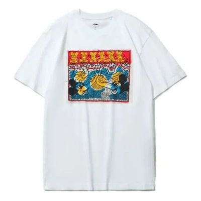 Li-ning X Disney Mickey X Keith Haring Tee 'white'