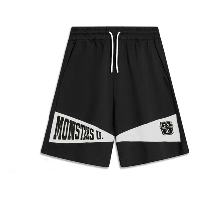 Li-ning X Disney Monsters University Graphic Shorts 'black White'