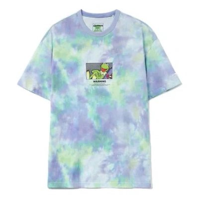 Li-ning X Disney Muppets Tie Dye Graphic T-shirt 'blue Purple Green'