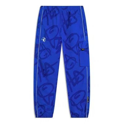 Li-ning X Disney Oswald All-over Print Joggers Pants 'blue'