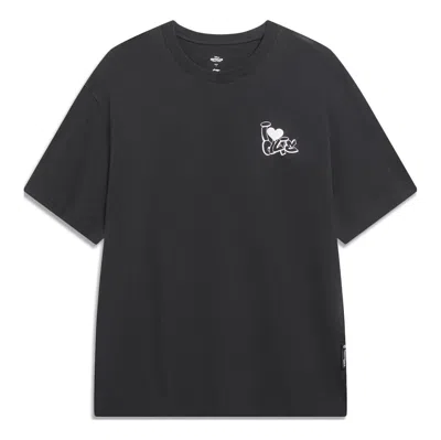 Li-ning X Disney Oswald Graphic T-shirt 'black White'