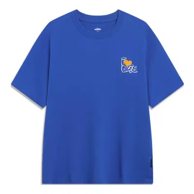 Li-ning X Disney Oswald Graphic T-shirt 'blue'