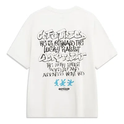 Li-ning X Disney Oswald Graphic T-shirt 'white'