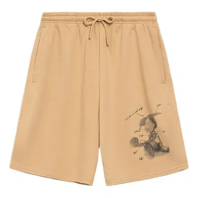 Li-ning X Disney Pinocchio Graphic Shorts 'brown' In Multi