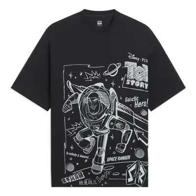 Li-ning X Disney Toy Story Graphic Loose Fit T-shirt 'black'