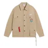 Li-ning X Disney Toy Story Graphic Woven Jacket 'khaki' In Multi