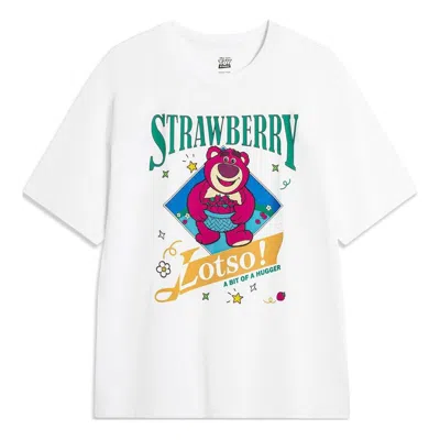 Li-ning X Disney Toy Story Lotso Graphic T-shirt 'white'