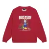 Li-ning X Disney Zootopia Graphic Sweatshirt 'red' In Burgundy