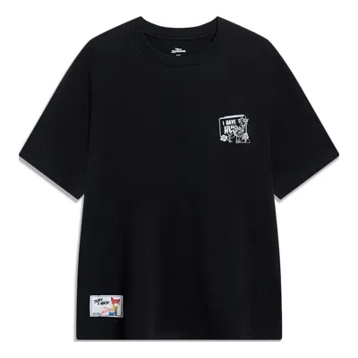 Li-ning X Disney Zootopia Graphic T-shirt 'black'