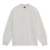 Li-ning X Dragon Crossover Series Loose Round Neck Pullover 'white' In Gray