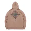 Li-ning X Dunhuang Museum Crossover Cf Series Casual Sports Pullover Hoodie 'khaki' In Brown