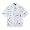 Li-ning X Glare Way Of Wade Full Version Logo Shirt 'white Grey' In Multi