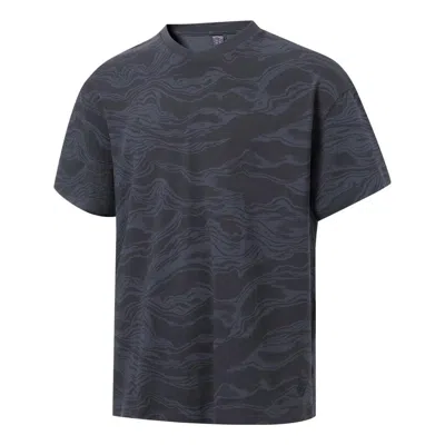 Li-ning X Jackie Chan Kung Fu All-over Print T-shirt 'grey' In Gray