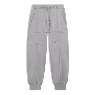 Li-ning X Jackie Chan Kungfu Joggers Sweatpants 'grey' In Gray