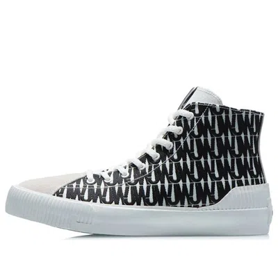 Li-ning X Jason Wu Canvas Hi Shoes 'black White'