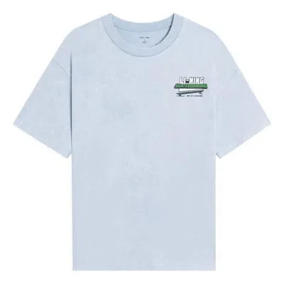 Li-ning X Marvel Hulk Comic Graphic T-shirt 'light Blue' In White