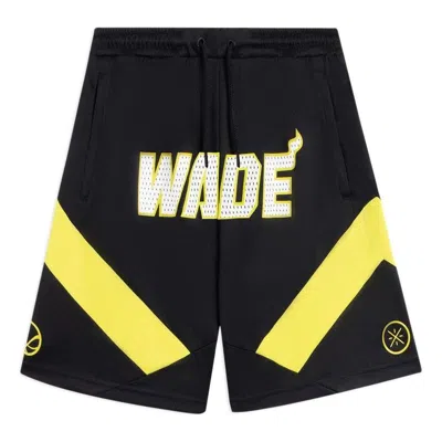 Li-ning X Marvel Wade Series Shorts 'black Yellow'