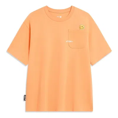 Li-ning X Og_slick Skateboarding Graphic T-shirt 'orange'