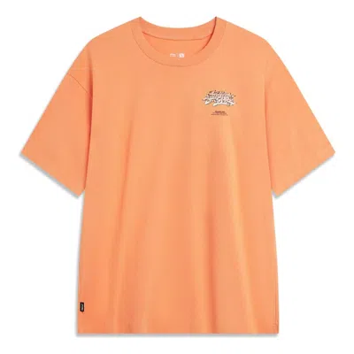Li-ning X Og_slick Skateboarding Graphic T-shirt 'orange'