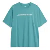 Li-ning X Og_slick Skateboarding Graphic T-shirt 'teal' In Green