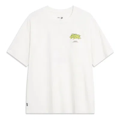 Li-ning X Og_slick Skateboarding Graphic T-shirt 'white'