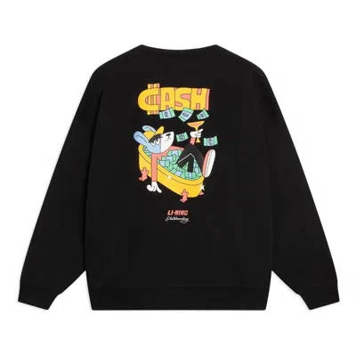 Li-ning X Pablo Ientile Graphic Pullover 'black'