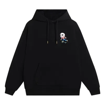 Li-ning X Pablo Ientile Skull Graphic Hoodie 'black'