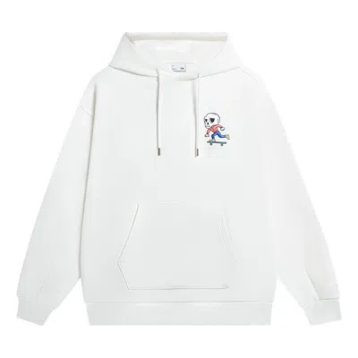 Li-ning X Pablo Ientile Skull Graphic Hoodie 'white'
