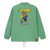 Li-ning X Persue Crossover Cartoon Pattern Printing Long Sleeves Jacket 'green'