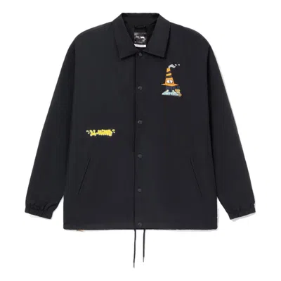 Li-ning X Persue Crossover Cartoon Printing Jacket 'black Yellow'