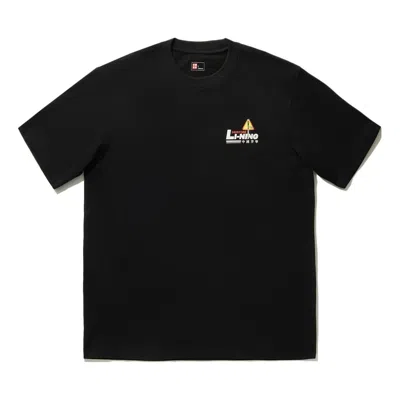 Li-ning X Phil Hackett Graphic T-shirt 'black'