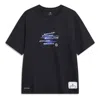 Li-ning X Salventius Way Of Wade Graphic T-shirt 'black'