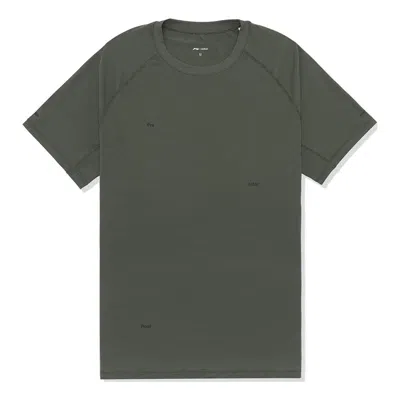 Li-ning X Soulland Logo Slim Fit T-shirt 'solanum Green'