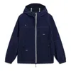 Li-ning X Soulland Logo Windbreaker 'midnight Navy' In Blue