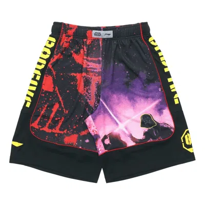 Li-ning X Star Wars Badfive Basketball Shorts 'multi-color' In Black