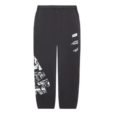Li-ning X Star Wars Graphic Sweatpants 'black' In Blue