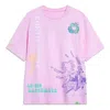 Li-ning X Steven Harrington Cartoon Graphic T-shirt 'pink'