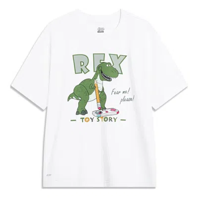 Li-ning X Toy Story Rex Graphic T-shirt 'white'