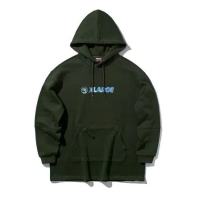 Li-ning X Xlarge Badfive Graphic Hoodie 'black' In Green