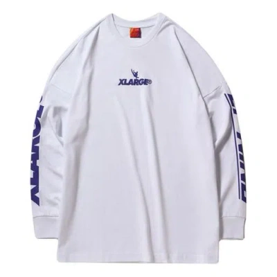 Li-ning X Xlarge Crossover Logo Printing Pullover 'white'