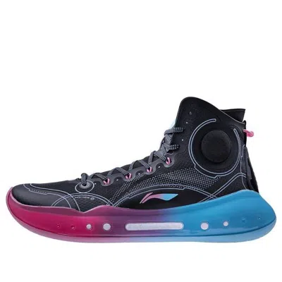Li-ning Yu Shuai 14 Beng High Basketball Professional Competition Shoes Miami Black/blue/pink