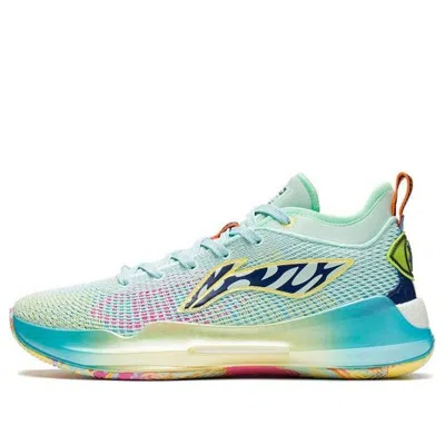 Li-ning Yushuai 13 Low 'water Wave Green' In Blue
