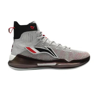 Pre-owned Li-ning Yushuai 13 Premium 'grey Cinnabar Red'