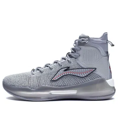 Li-ning Yushuai 13 Premium Hi 'grey White' In Gray