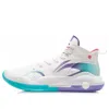 Li-ning Yushuai 15 'white Purple Turquoise' In Blue